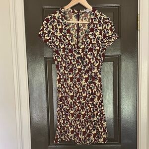 Madewell Floral Print Dress Sz 2